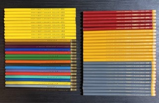 Lot Of Vintage Dixon Color Pencils