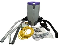 ProTeam Super Coach Pro 10 Backpack Vacuum Commercial 10 Quart Corded 107100
