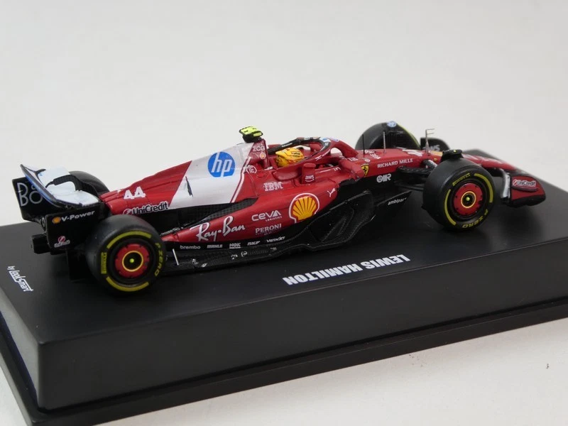 Looksmart Ferrari SF-25 #44 Lewis Hamilton winner sprint China 2025 1/64 LS64025 - Immagine 2 di 4