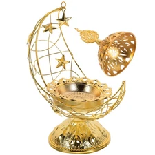 Arabic Incense Burner Metal Vintage Incense Burner Burner Aroma Lamp Incense ...