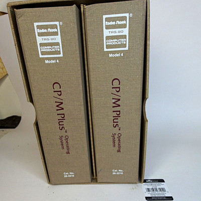 Radio Shack CP/M Plus Operating System for TRS-80 Model 4 5.25'' Disks