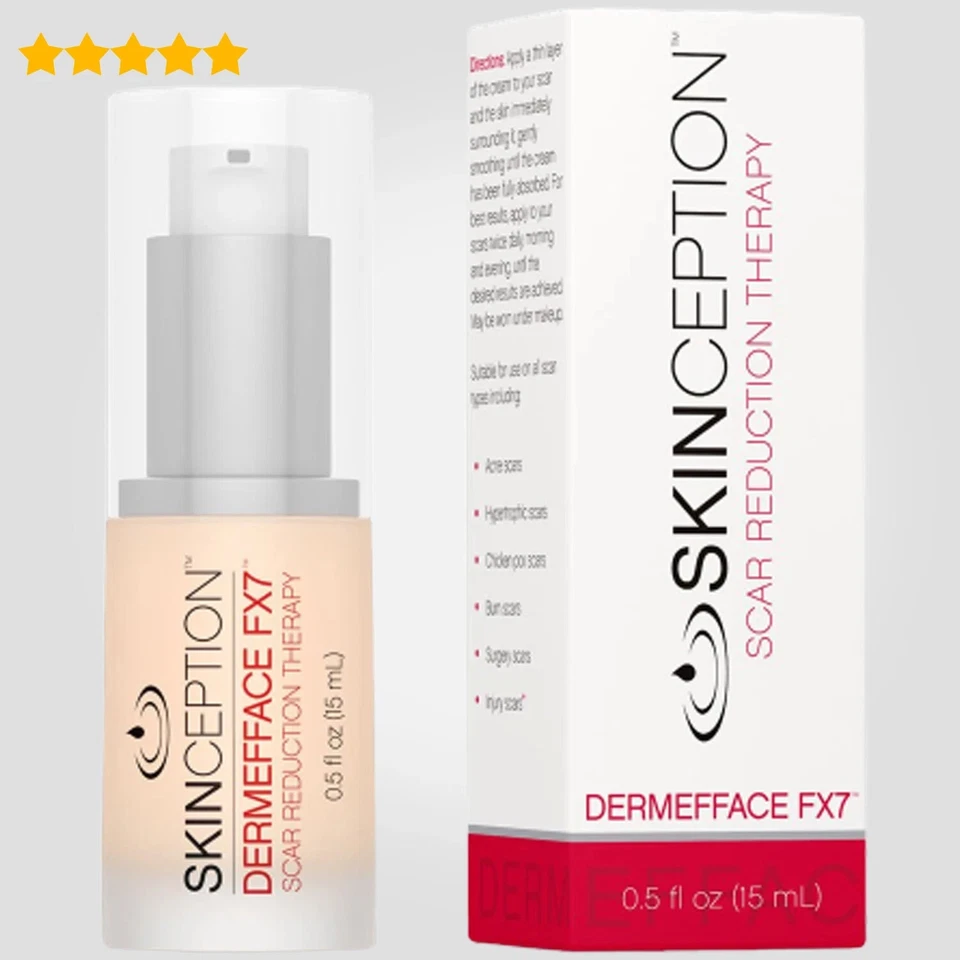 Fluido Skinception Dermefface FX7 0,5. Tratamiento reductor de cicatrices Oz para el acné Foto 2 de 4