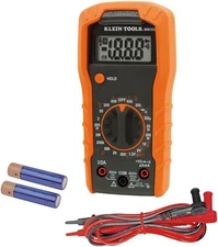 MM300 Multimeter,Digital Manual-Ranging Voltmeter,Tests Batteries