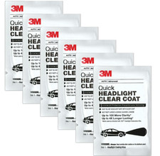 3M: 32516 Quick Headlight Clear Coat 10X More Clarity 4X Longer Lasting - 6 PACK
