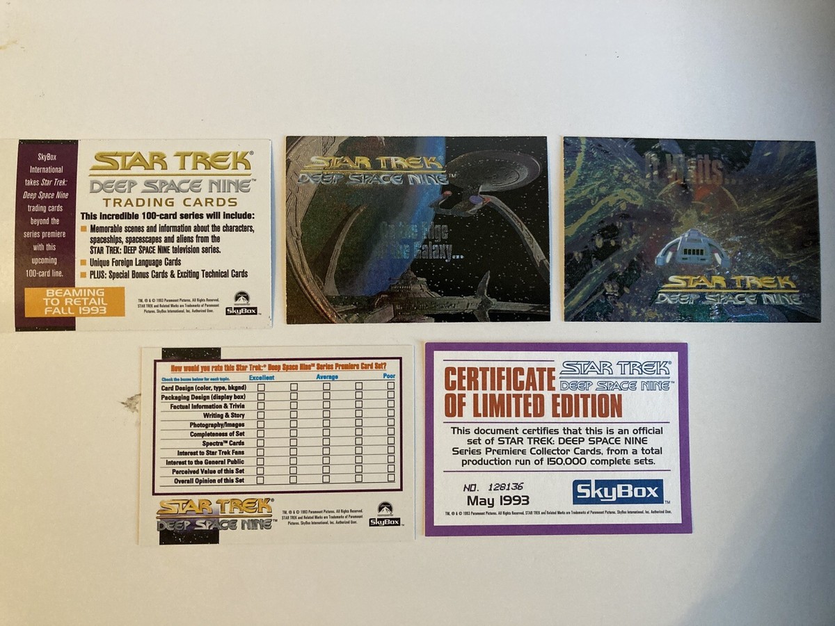 Limited Edition Box Set STAR TREK DEEP SPACE 9 Series Premier