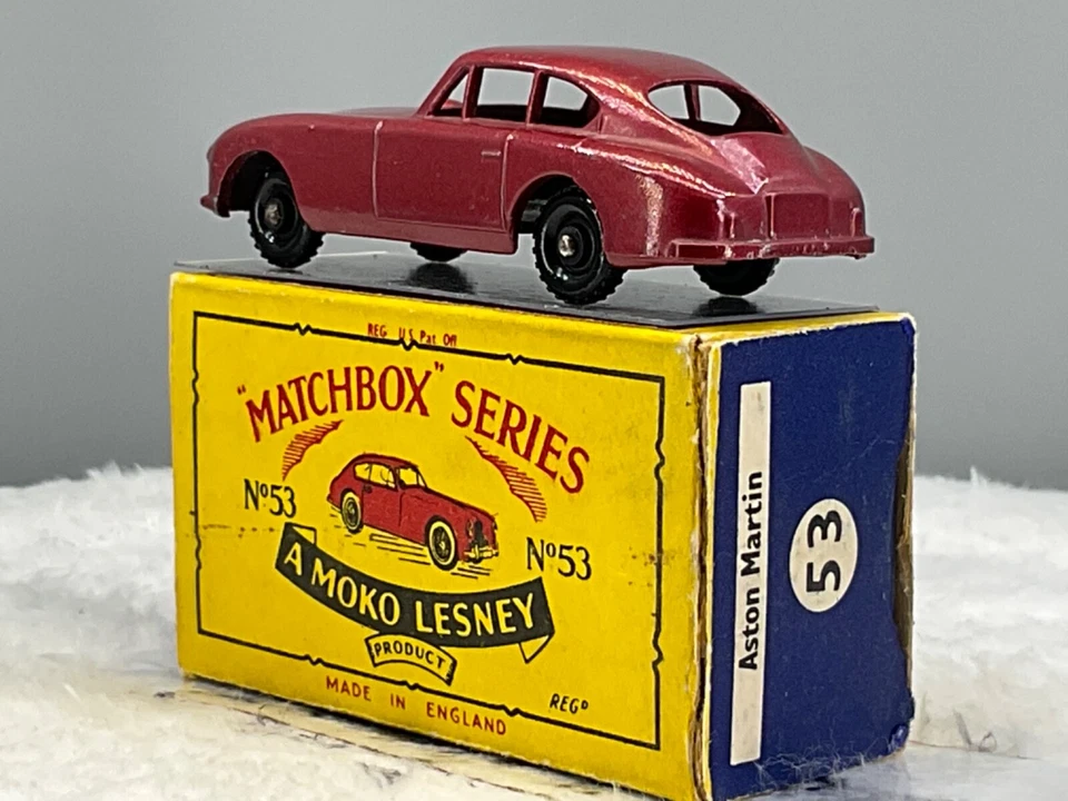 Matchbox No.53A Aston Martin 1958 N,Mint,Genuine in Original Box - Image 4 of 4