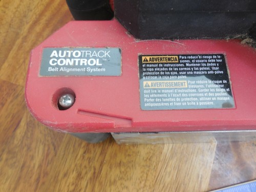 Sistema de alineación de cinturón lijadora de cinturón de control de pista automática SKIL 7510 - funciona/sin probar - Imagen 6 de 6