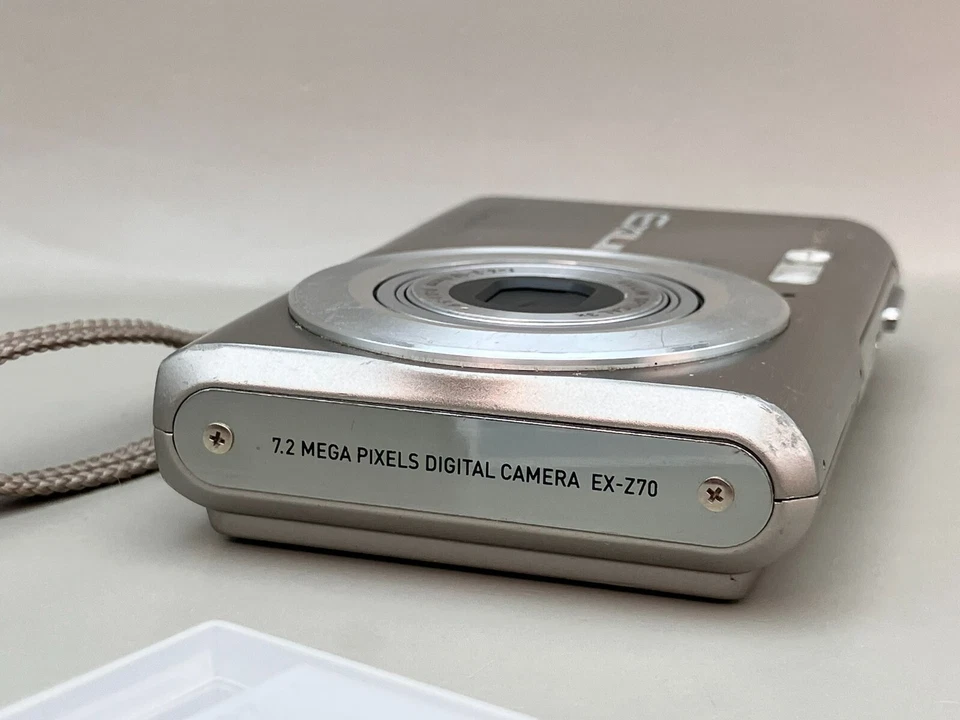 Casio EXILIM ZOOM EX-Z70 7.2MP Digital Camera - Black Not Tested - Image 4 of 4