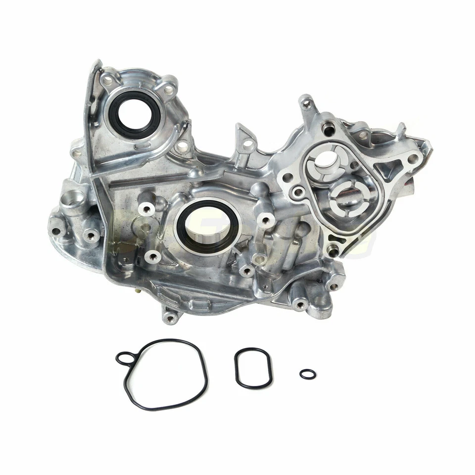 Oil Pump w/ Thermostat Housing Assembly Fit 92-96 Honda Prelude 2.3L DOHC - Image 4 of 4