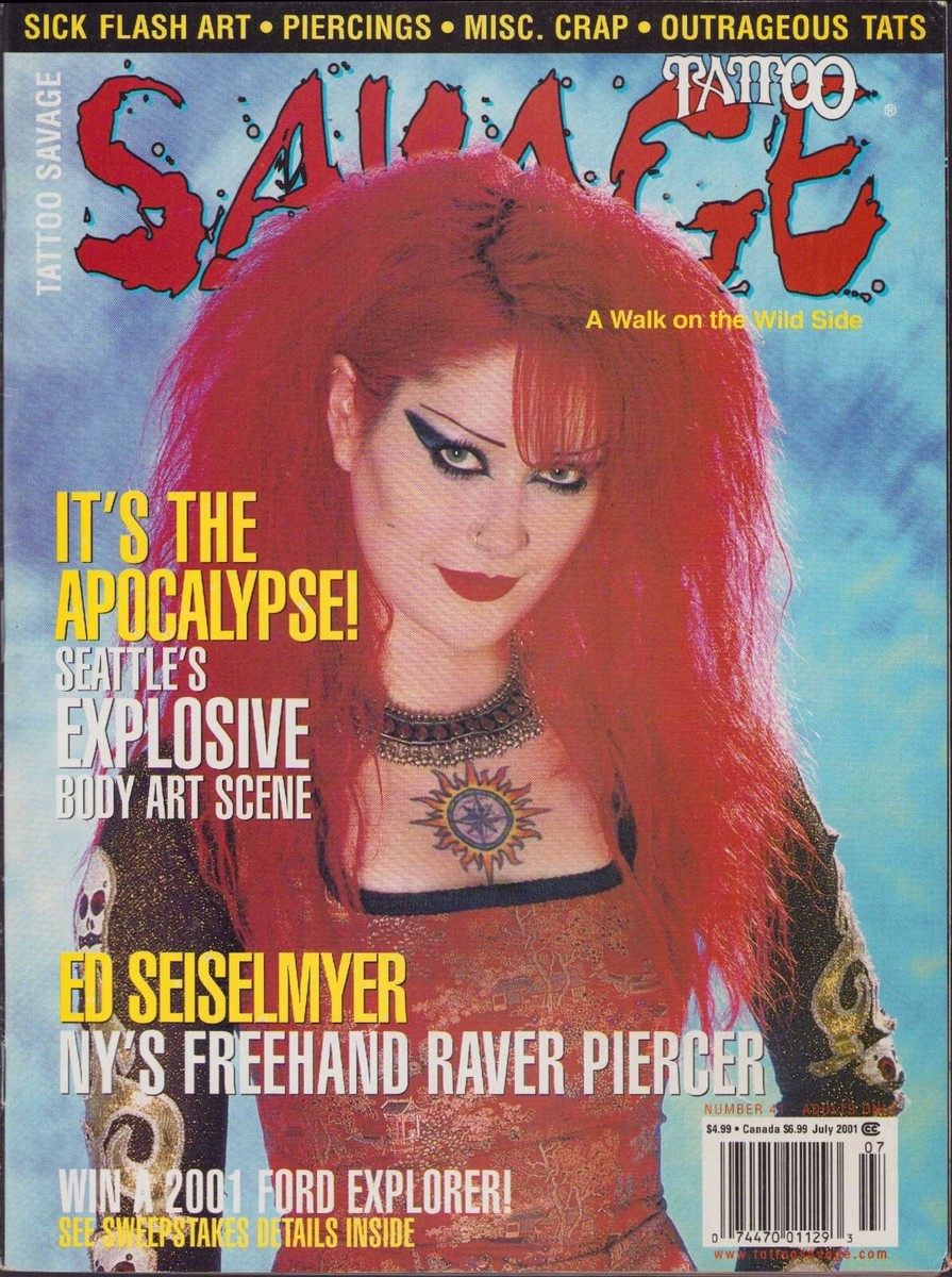 Savage Tattoo Magazine #41 David Bolltr Es Seisselmyer Tom Berg
