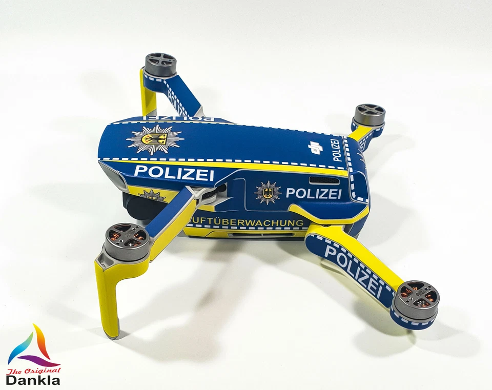 DJI MAVIC MINI - SKIN - POLIZEI * - / Folie / Decal / Wrap / Drohne / Zubehör - Bild 4 von 4