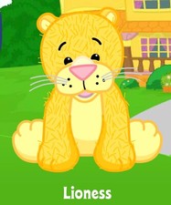 Webkinz Classic Lioness - hm193 - Virtual Adoption Code Only
