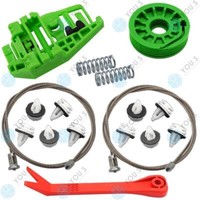 FüR BMW 1Er (E87) Fensterheber Reparatursatz Seilzug - Hinten Links 51357138467