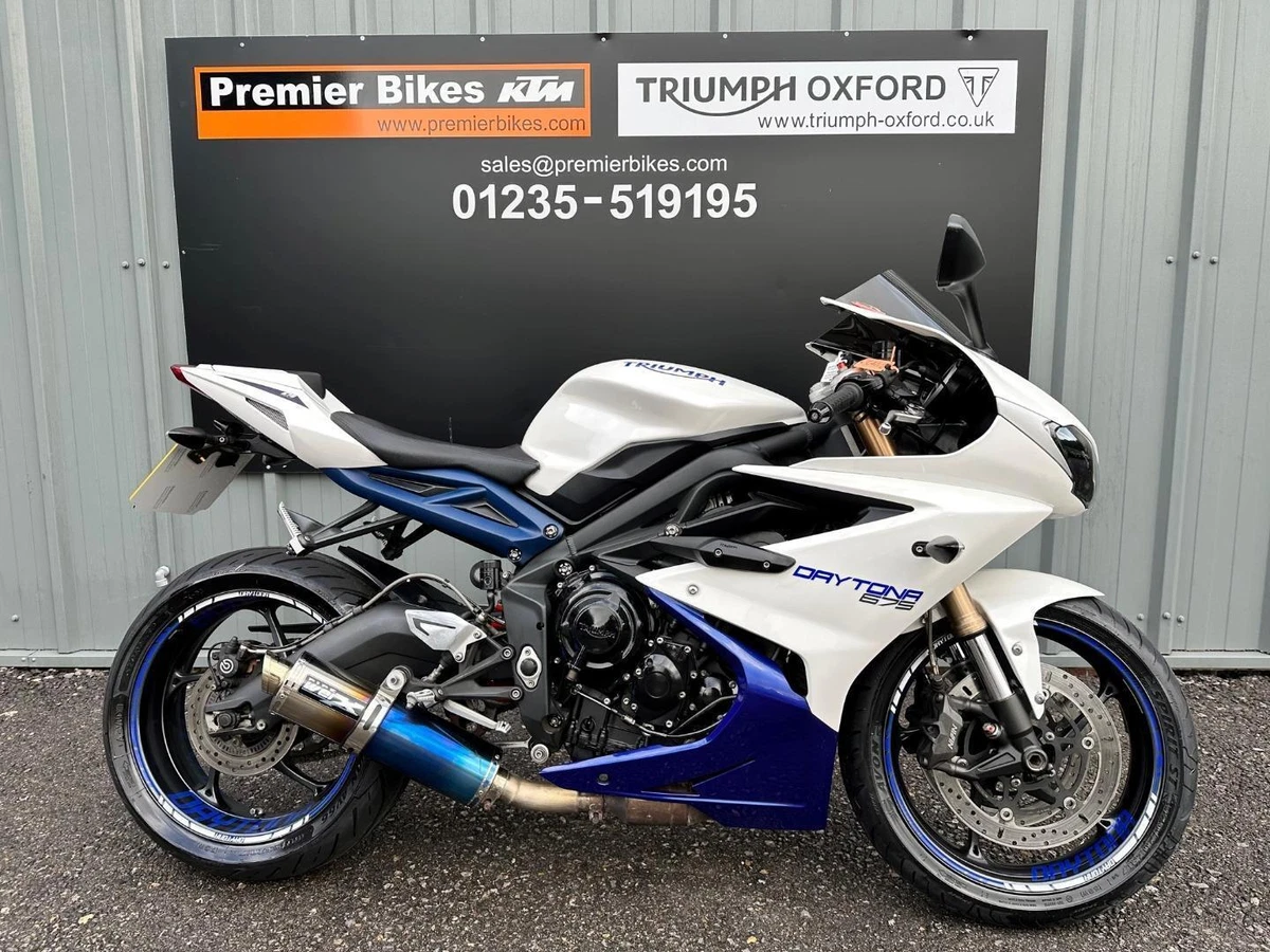 2015 64 Triumph Daytona 675 ABS Motorcycle eBay