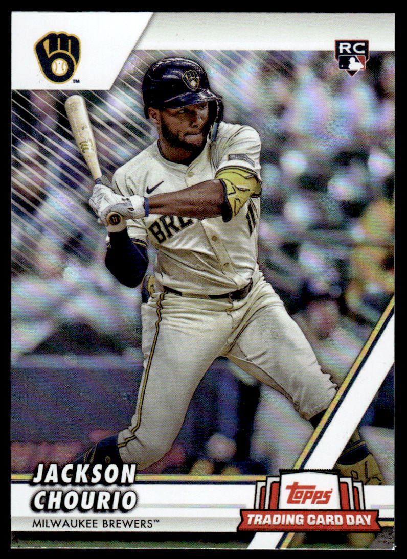 2024 Topps Trading Card Day #MIL-9 Jackson Chourio BASEBALL
