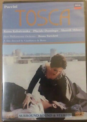 Puccini: TOSCA DVD Bruno BARTOLETTI Rare Decca Cover SEALED free shipping 