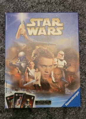 Star Wars - Attack of the Clones Card Game, Ravensburger, Kartenspiel,Komplett