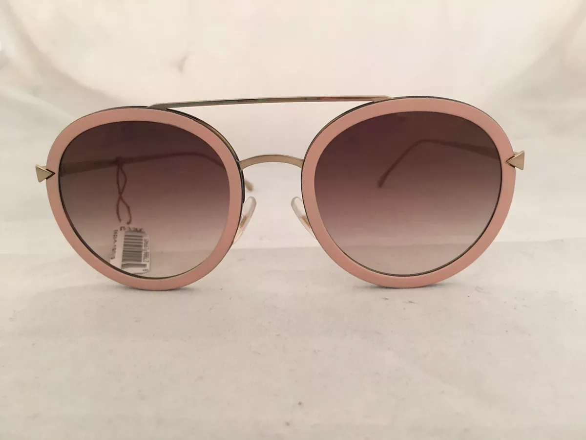 atómico olvidar cerveza negra Fendi FF 0156/S Pink/Gold/Havana V54QH Brown Gradient Sunglasses  51*22*140mm | eBay