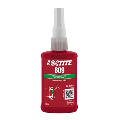 Genuine LOCTITE 609 Retaining Compound 50ml