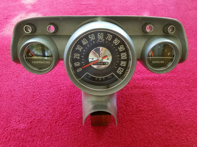 1957 57 Chevrolet Chevy speedometer gauge instrument cluster