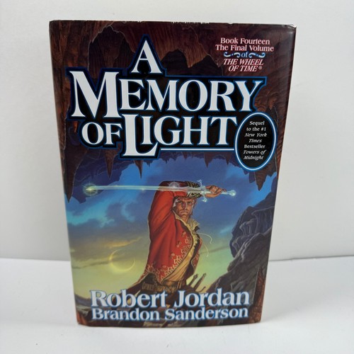 The Wheel Of Time A Memory Of Light Robert Jordan Auto Signed First Edition 14 - 第 1/12 張圖片