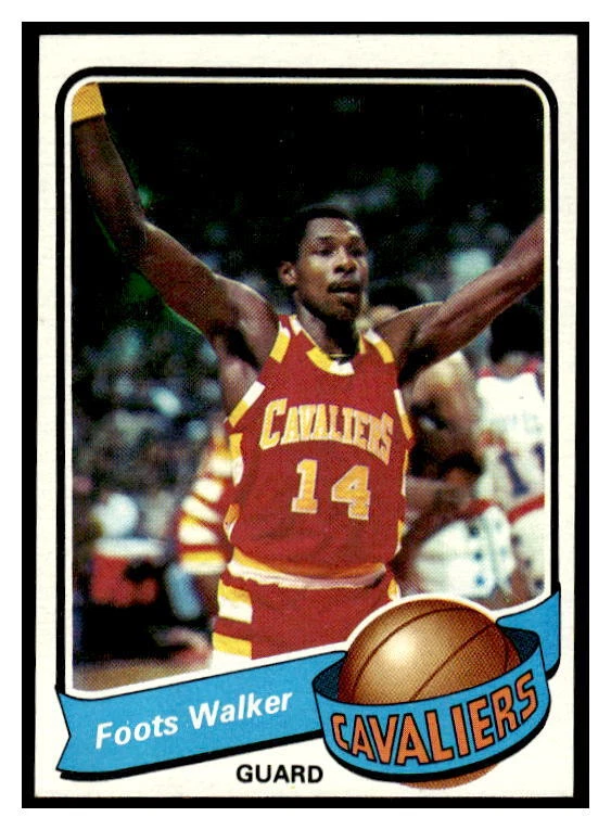 1979-80 Topps 42 Foots Walker Cleveland Cavaliers NBA basketball card