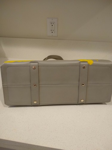 NEW VERTIGO Painted Tote FURLA LIMITED EDITION ARTIST LEATHER TOTE RARE! - Picture 5 of 12