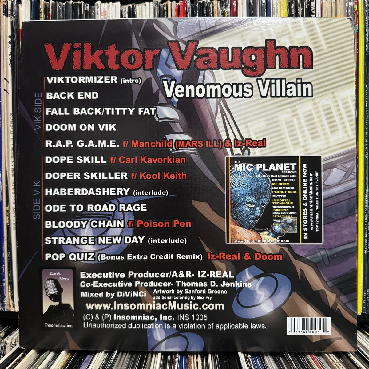 Viktor Vaughn オリジナル Vinyl 2xLP VG RARE Viktor Vaughn オリジナル Vinyl 2xLP VG RARE