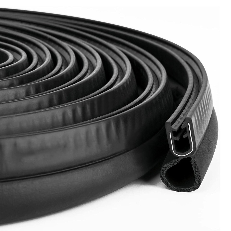 13 ft Car Door Edge Rubber Guards U Shape Edge Trim for Metal MATCC US