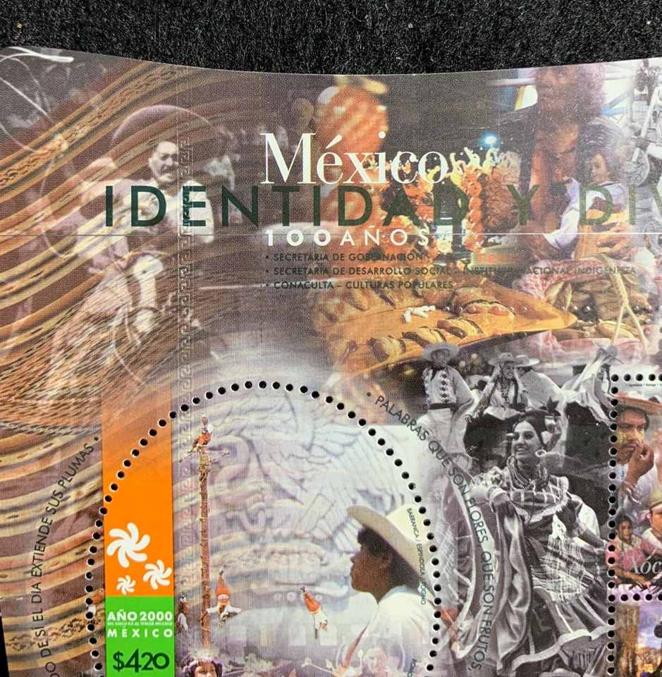 México SC #2177, 2180 y 2191. Educación/Identidad/Diversidad/Democracia. Hojas MNH Foto 4 de 4
