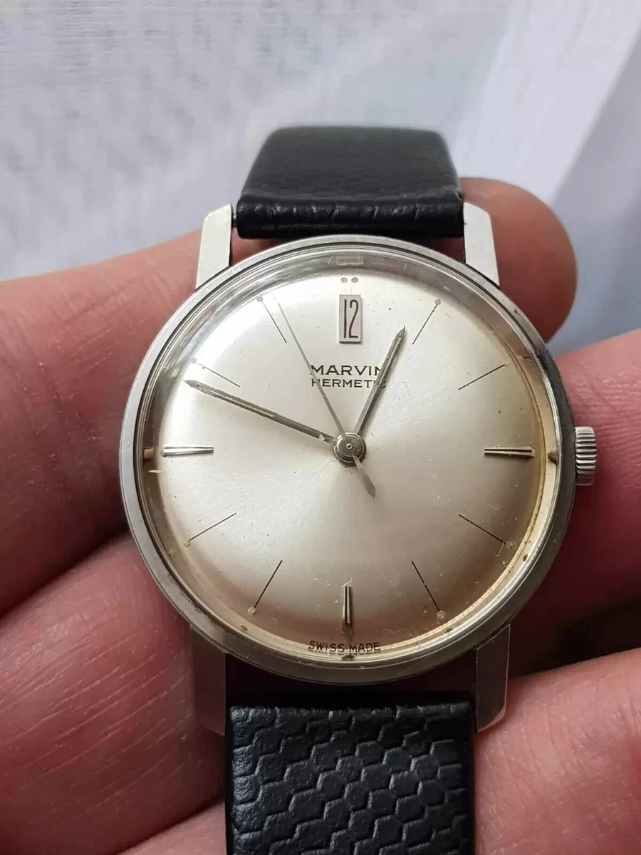 Lot De Pièces D'horlogerie Pour Montre Marvin 320 - Occasion - Pour Réparation Ou Customisation