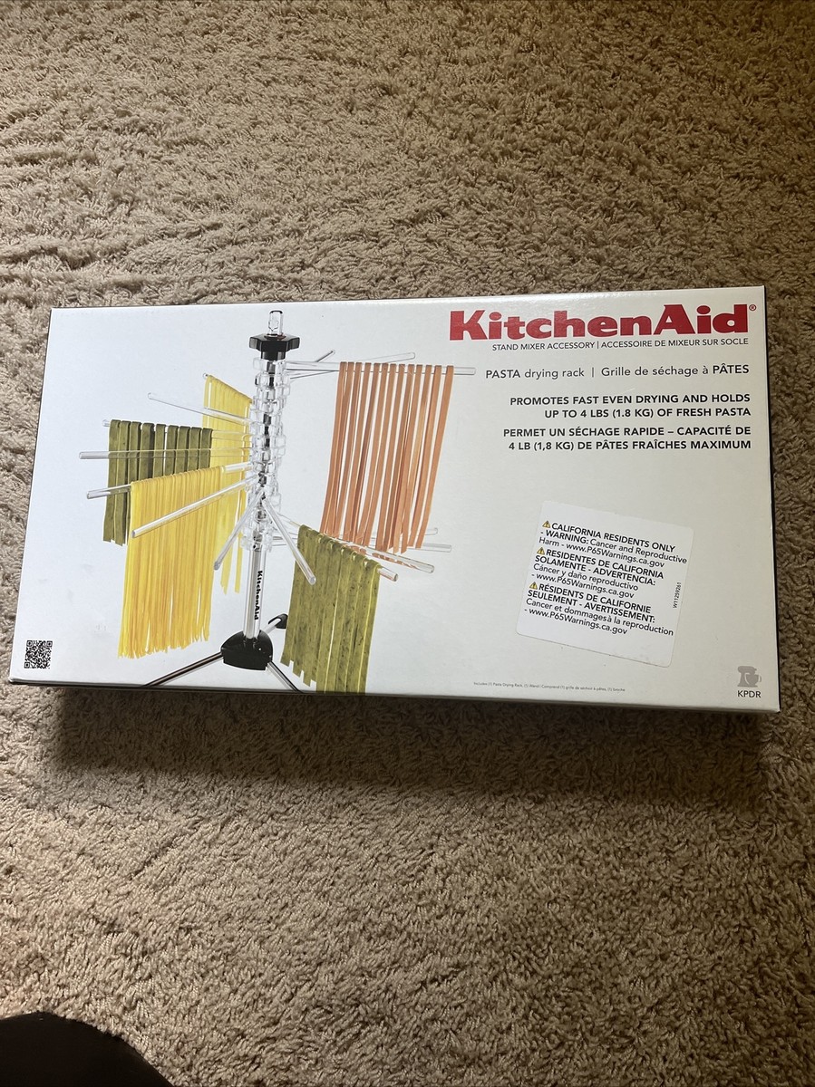 Kitchenaid Pasta Drying Rack Accessory Fast Even Drying Fold Flat