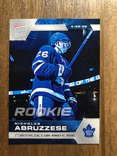 NICHOLAS ABRUZZESE 2021-22 Topps Now Stickers ROOKIE #441 (Print Run #/216)