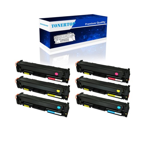 6 Stück Toner Set passend für HP 204A Laserjet Pro MFP M181fw M180nw M180n M154nw CF510A