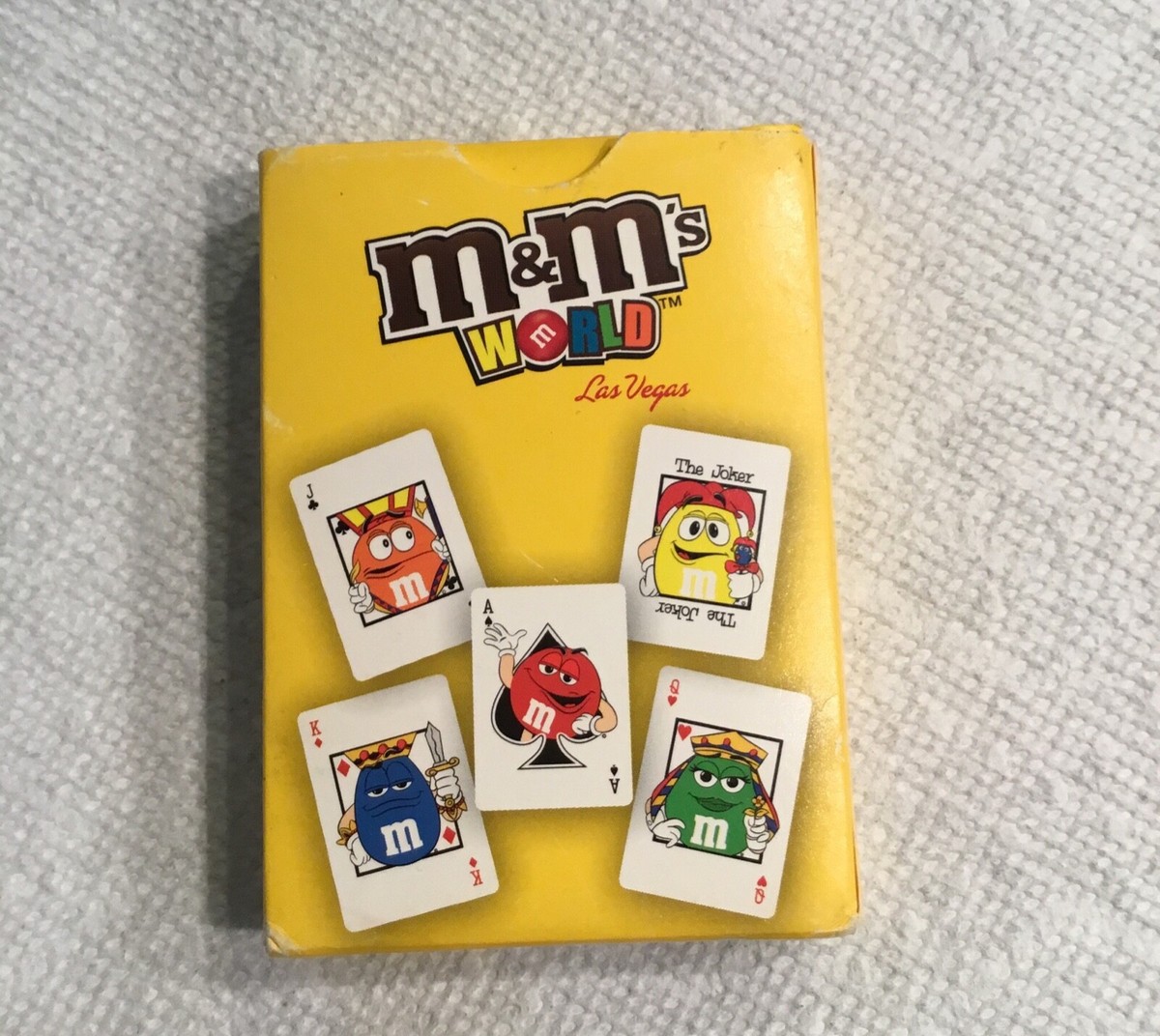 M&M's Playing Cards Welcome to Fabulous Las Vegas Nevada Mars Deck