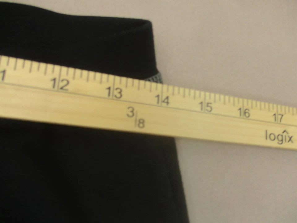 Pantalones base de compresión elásticos negros unisex REI talla L (14-16) para niños 644 Foto 3 de 4