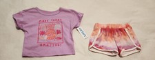 NWT Carter's Make Today Amazing Tee Shorts Set Toddler Girl