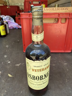 Brandy Viejo aus Puerto de Santa Maria Spanien Osborne Veterano Rarität sehr alt