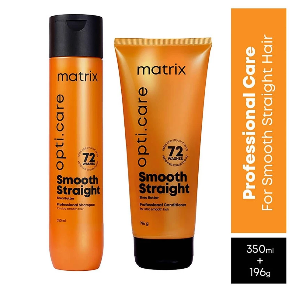 MATRIX Opti.Care Professional Shampoo 350ml + Conditioner 196g Anti-Frizz Combo - Image 4 of 4