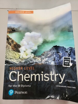Pearson Baccalaureate Chemistry Higher Level 2nd Edition Print & Online Edition