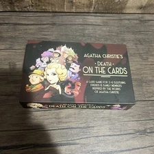 Agatha Christie's Death On the Cards Game 2019 -