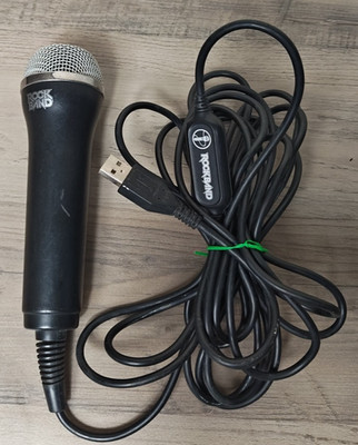 Logitech Rock Band Wired USB Microphone E-UR20 For Xbox 360 PS2 PS3 Wii.