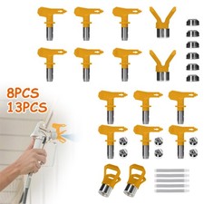 13X Airless Spray Gun Tips Nozzle for Paint Sprayer 211 315 417 515 517 523 Kit