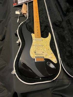 1997 Fender USA Lone Star Strat H/S/S Guitar in Black W/Case | eBay