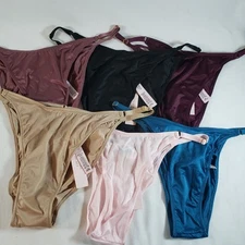 Victoria's Secret Smooth Strappy-Back Adjustable Brazilian Satin Panty