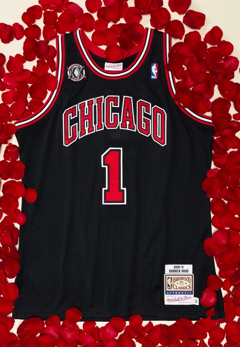 D06185 新品 Mitchell & Ness シカゴブルズ【サイズ：XL】 Mitchell