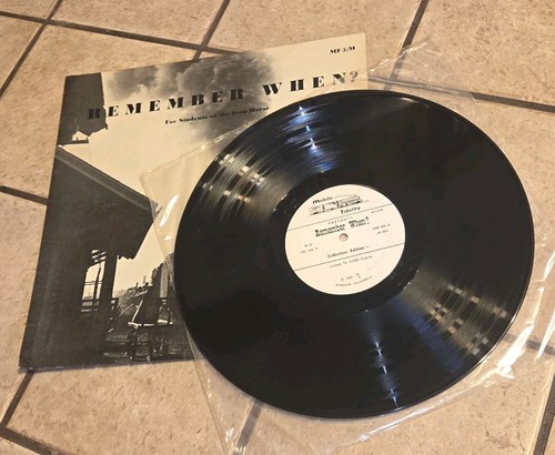 Remember When For Students Of The Iron Horse LP Mobile Fidelity train Record VTG - Picture 3 of 4