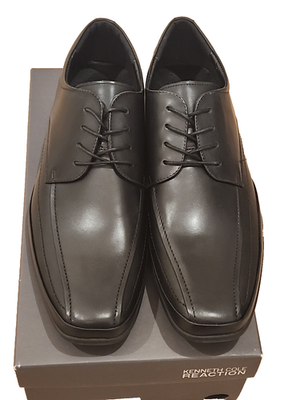 KENNETH COLE size 13 black Leather lace up oxford dress  display picture 3