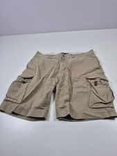 Polo Ralph Lauren Cargo Shorts Mens 42 Khaki Cotton Big Tall Pockets Casual