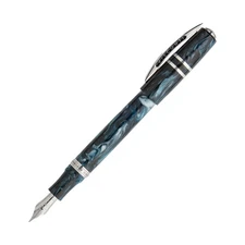 Visconti Homo Sapiens Fountain Pen in Dark Sapphire - Extra Fine Point NEW